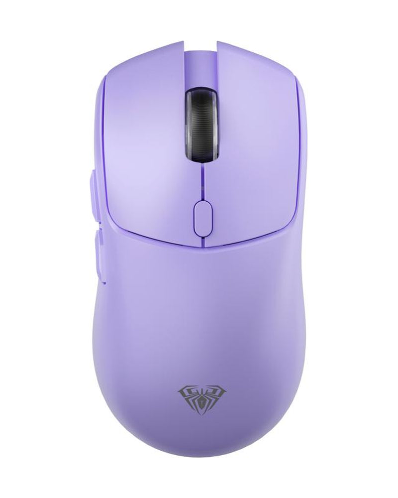 AULA SC580X Wireless Gaming Mouse, Tri-Mode 2.4G/BT5.0/USB-C, 10000 DPI Rechargeable Wireless Mouse with 6 Programmable Buttons, Ergonomic Computer Mouse for Laptop/Pc/Mac/Tablet, Mouse