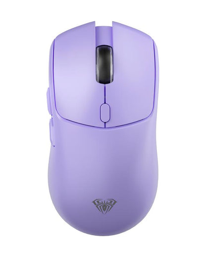 AULA SC580X Wireless Gaming Mouse, Tri-Mode 2.4G/BT5.0/USB-C, 10000 DPI Rechargeable Wireless Mouse with 6 Programmable Buttons, Ergonomic Computer Mouse for Laptop/Pc/Mac/Tablet, Mouse