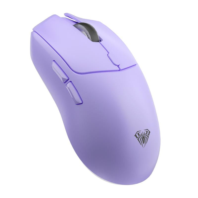 AULA SC580X Wireless Gaming Mouse, Tri-Mode 2.4G/BT5.0/USB-C, 10000 DPI Rechargeable Wireless Mouse with 6 Programmable Buttons, Ergonomic Computer Mouse for Laptop/Pc/Mac/Tablet, Mouse