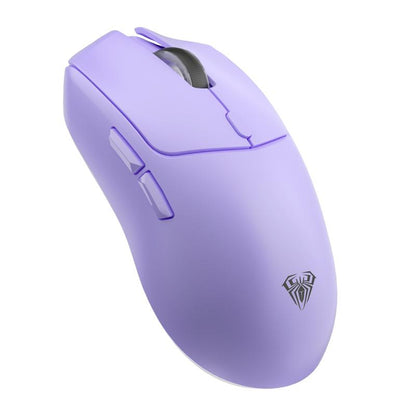 AULA SC580X Wireless Gaming Mouse, Tri-Mode 2.4G/BT5.0/USB-C, 10000 DPI Rechargeable Wireless Mouse with 6 Programmable Buttons, Ergonomic Computer Mouse for Laptop/Pc/Mac/Tablet, Mouse