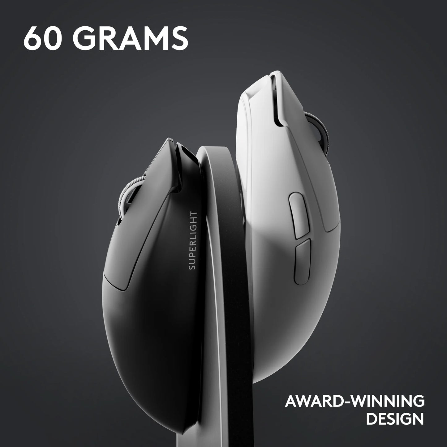 G Pro X Superlight 2 Lightspeed Wireless Gaming Mouse, Lightweight, Black