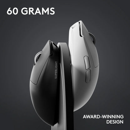 G Pro X Superlight 2 Lightspeed Wireless Gaming Mouse, Lightweight, Black