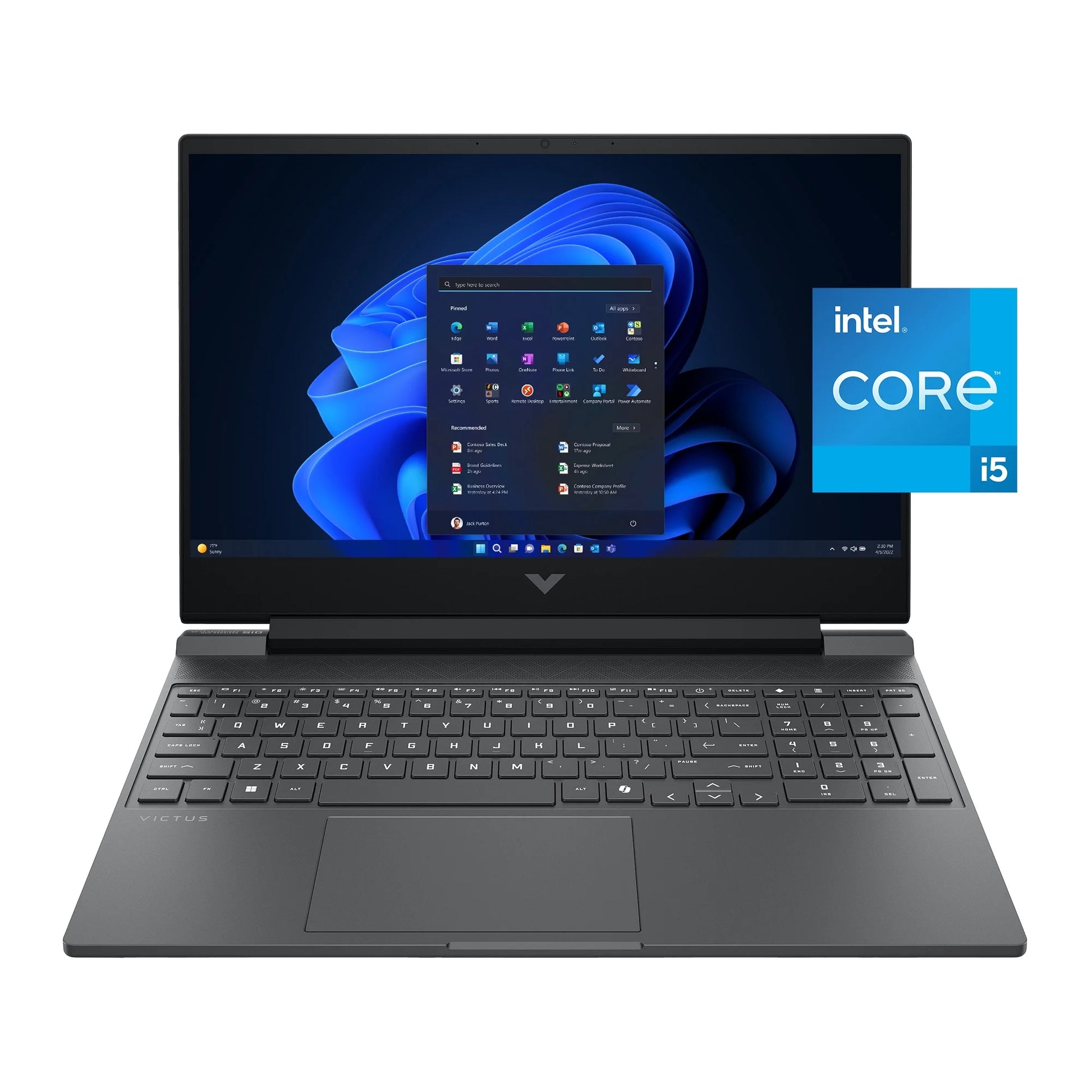 Victus 15.6 Inch FHD 144Hz IPS Windows Laptop Intel Core I5-13420H 16GB RAM 512GB SSD RTX 4050 Mica Silver