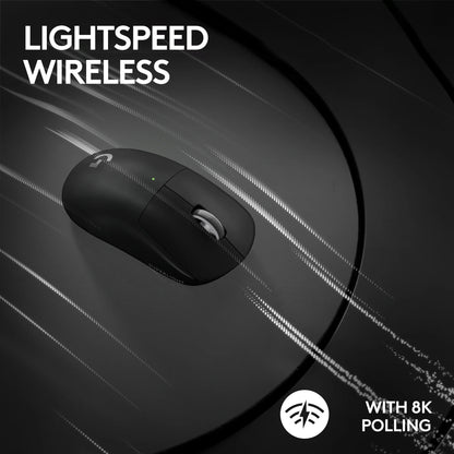 G Pro X Superlight 2 Lightspeed Wireless Gaming Mouse, Lightweight, Black